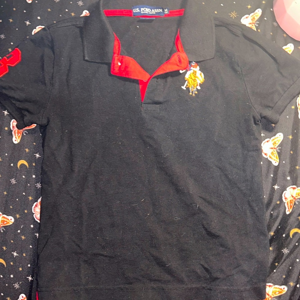 Boys Polo Shirt with Cartoon Pony
